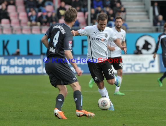 2. Bundesliga SV Sandhausen - TSV 1860 München Hardtwaldstadion Sandhausen 01.03.2014 (© Kraichgausport / Loerz)